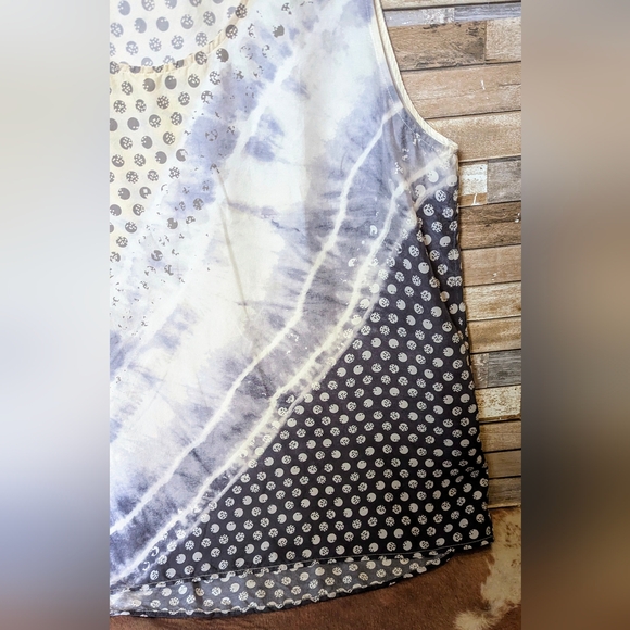 Garnet Hill Boho Prints Silk Tank - Picture 7 of 16